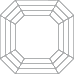 Asscher 鑽石形狀