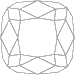 Cushion diamond shape